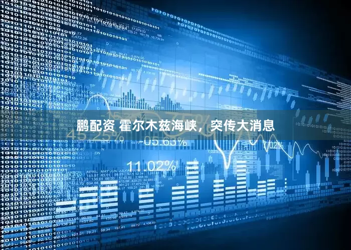 鹏配资 霍尔木兹海峡，突传大消息